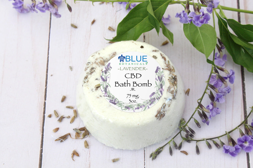 Lavender Slumber Bath Bomb - 75mg CBD