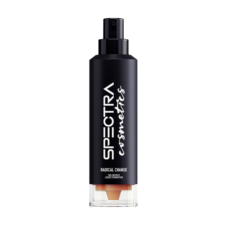 Radical Change CBD Infused Liquid Foundation - Deep