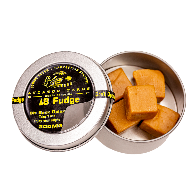 Aviator Farms - Delta 8 Peanut Butter Fudge 10 piece - 600 mg