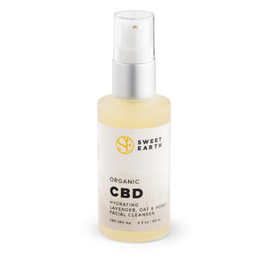 CBD Hydrating Oat and Honey Facial Cleanser