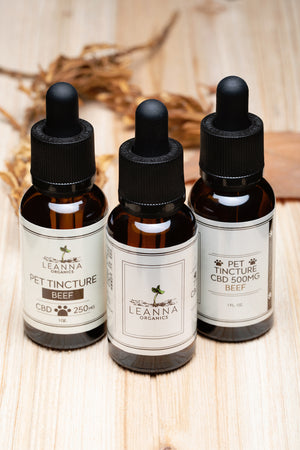 CBD Pet Tincture - Beef Flavored - 500mg