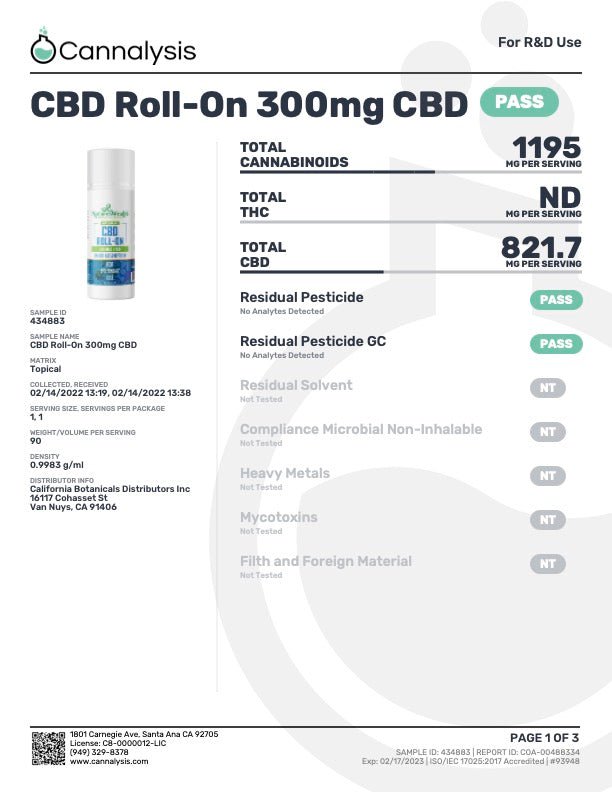 Natures Wealth - CBD Essentials Kit