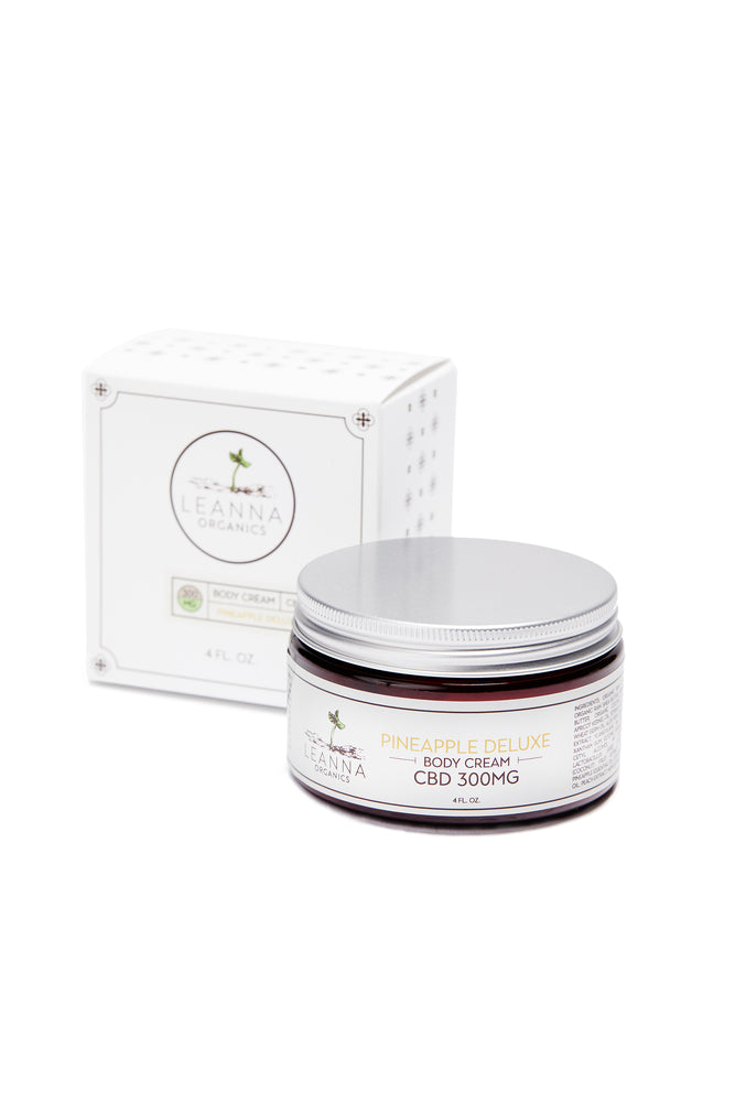 CBD Body Cream - 300mg - Pinneapple Deluxe