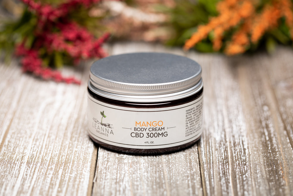 CBD Body Cream - 300 mg - Mango