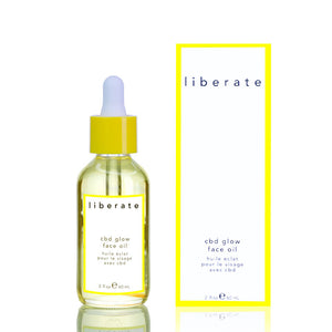 l i b e r a t e - cbd glow face oil