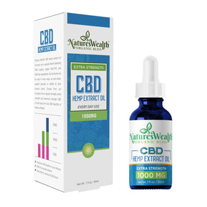 Natures Wealth - 1000mg CBD Oil