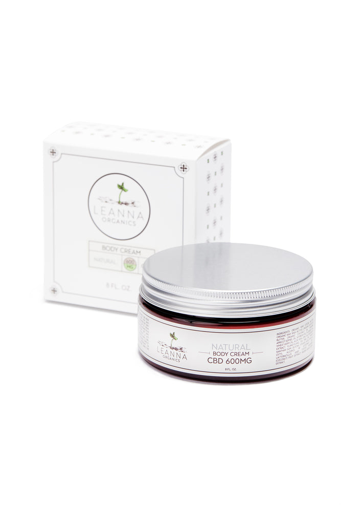 CBD Body Cream - 600mg - Natural Scent