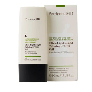 Hypoallergenic CBD Sensitive Skin Therapy Ultra-Lightweight Calming SPF 35 Veil 1.7 oz.