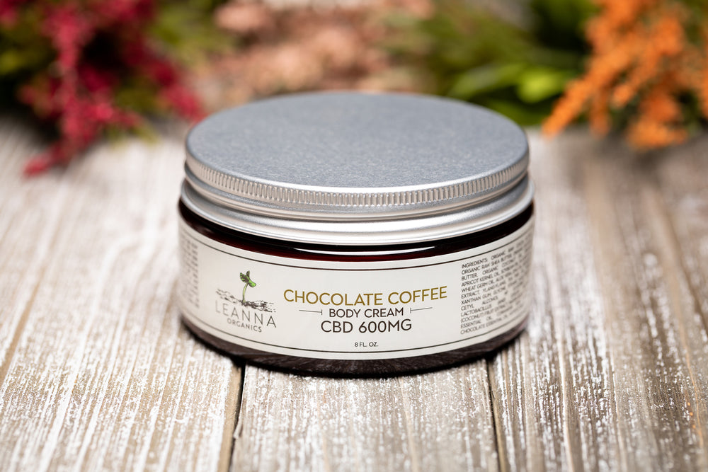 CBD Body Cream - 600mg - Chocolate Coffee