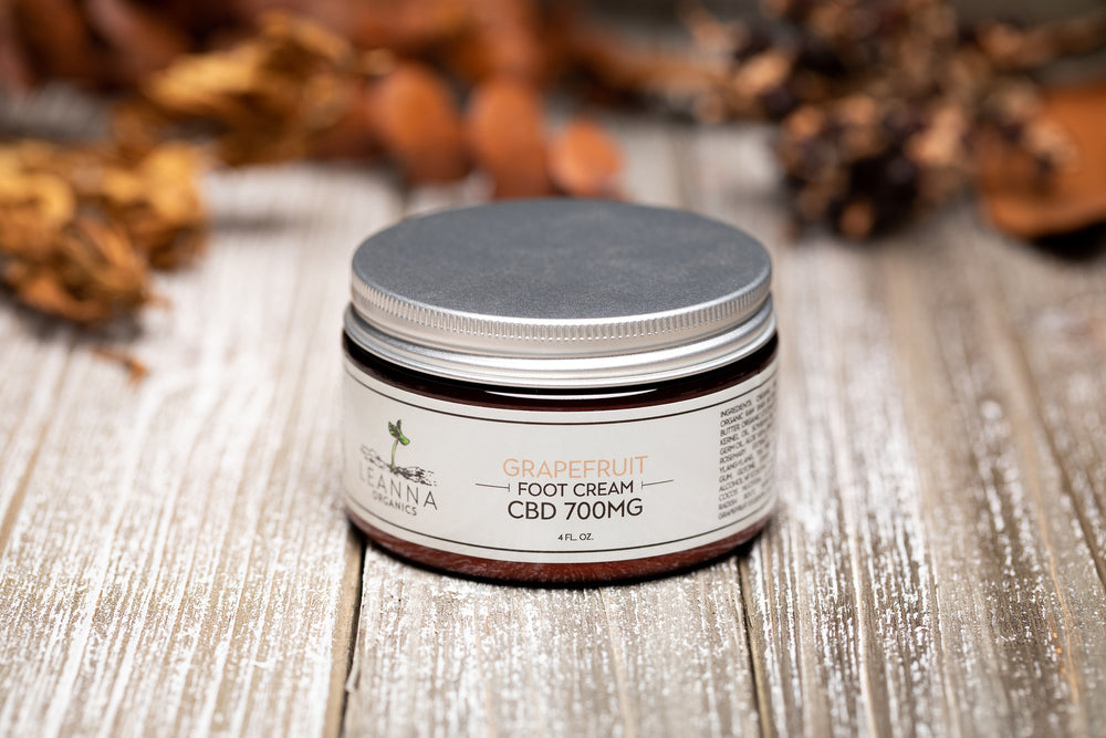 CBD Foot Cream - 700mg - Grapefruit