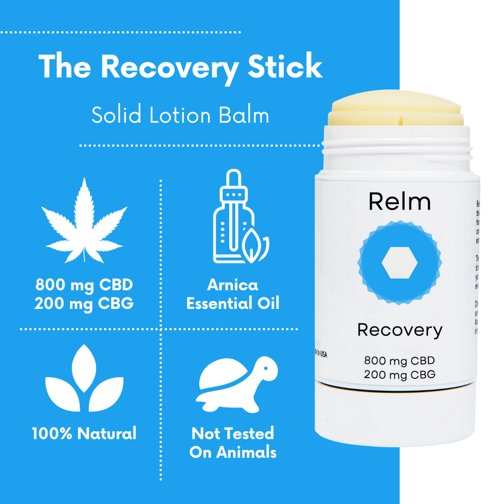 Recovery Stick  [ 800 mg CBD  +  200 mg CBG ]