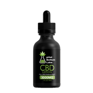 pHat Bottom Labs - CBD Full Spectrum Tincture with Lemon 3000mg