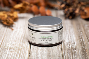 CBD Foot Cream - 700mg - Eucalyptus