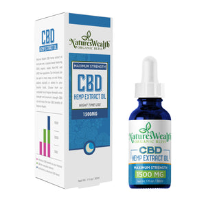 Natures Wealth - 1500mg CBD Oil