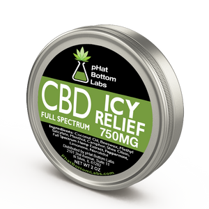 pHat Bottom Labs - CBD Full Spectrum Salve Icy Relief Cooling Gel 750mg