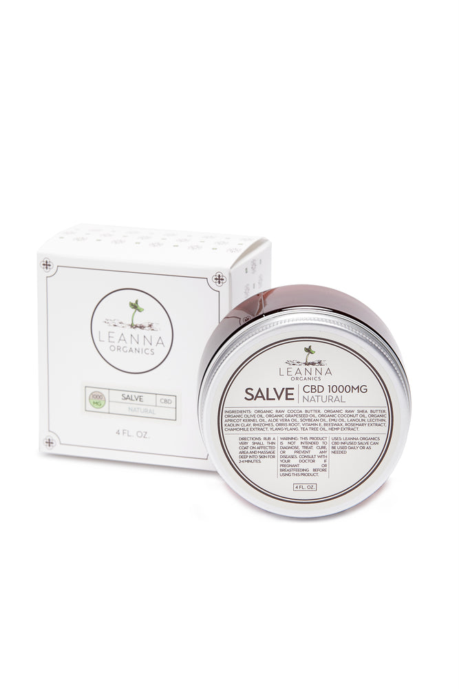 CBD Salve - Natural Scent - 1000mg