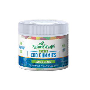 Natures Wealth - 500mg CBD Gummies