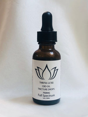 750mg Full Spectrum Lemon Flavored Tincture