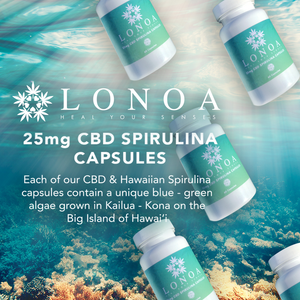 Lonoa - Spirulina/CBD Capsules
