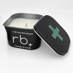 errbshop - rb+ eucalyptus massage oil candle - 6 oz.