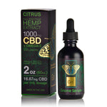 Tincture Full Spectrum Hemp Extract 1000mg 2 oz. Citrus Flavor (33.33mg per 1 ml 1 dropper)