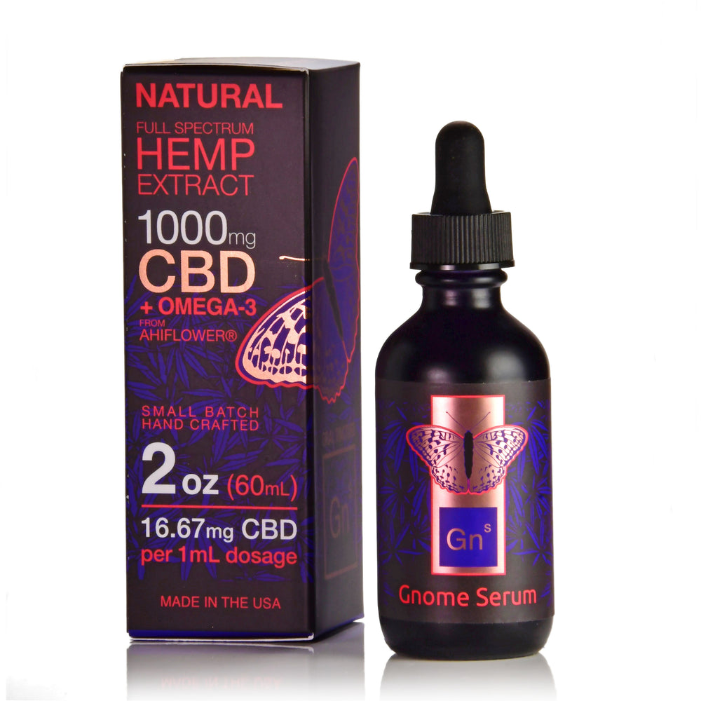 Tincture Full Spectrum Hemp Extract 1000mg 2 oz.  Natural Flavor (33.33mg per 1 ml 1 dropper)