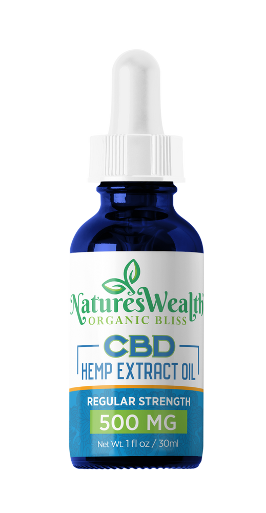 Natures Wealth - 500mg CBD Oil (Peppermint)