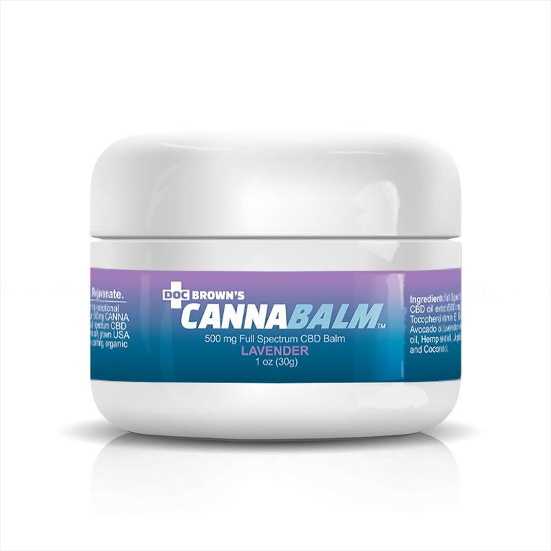 Doc Brown's - Canna Balm - Lavender - 500mg CBD Balm