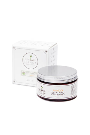 CBD Body Cream - 300 mg - Mango