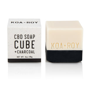 CBD Soap Cube + Charcoal