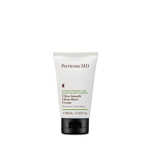 Hypoallergenic CBD Sensitive Skin Therapy Ultra-Smooth Clean Shave Cream 2 oz.