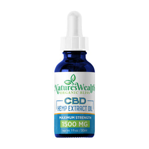 Natures Wealth - 1500mg CBD Oil