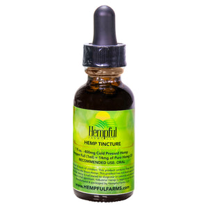 Cold Pressed Hemp CBD Tincture