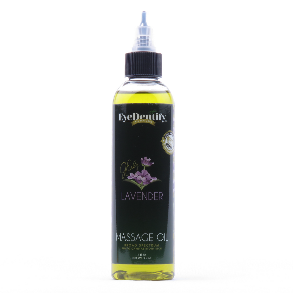 EyeDentify - Hemp Infused Massage Oil (Lavender)