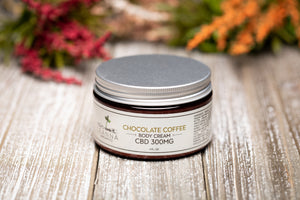 CBD Body Cream - 300mg - Chocolate Coffee