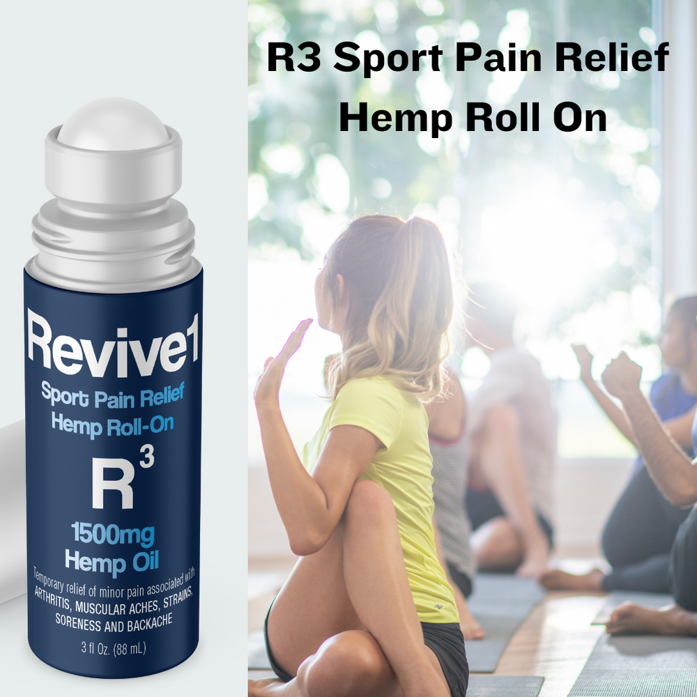 Revive1 - R3 Sport Pain Relief Hemp Roll On